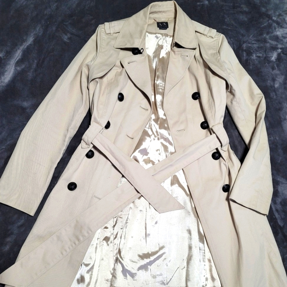 Armani Exchange Women's Trench Coat